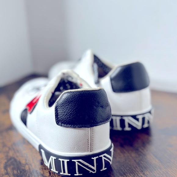 Disney Minnie Mouse Women's Low-top Court Sneakers - Picture 3 of 5